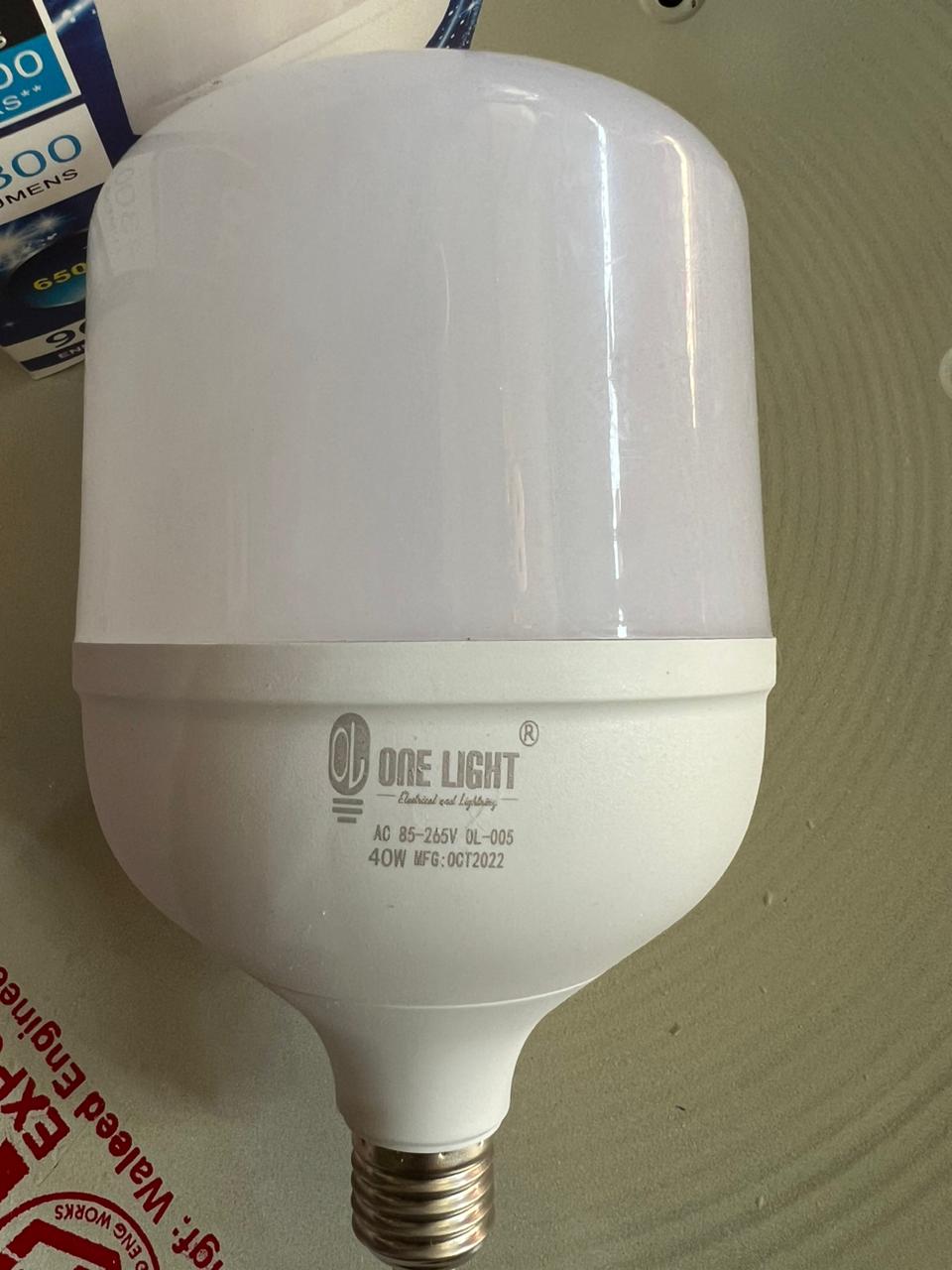 one light led 40 watt blub
